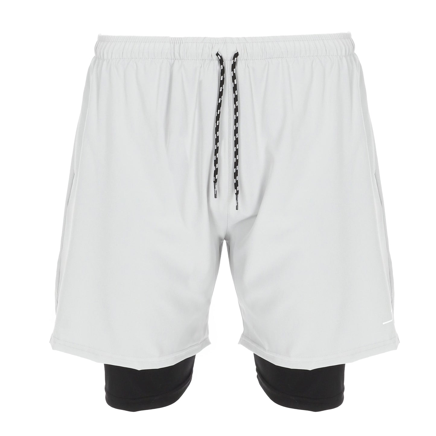 Short Deportivo Gris Hombre | Licra Interna