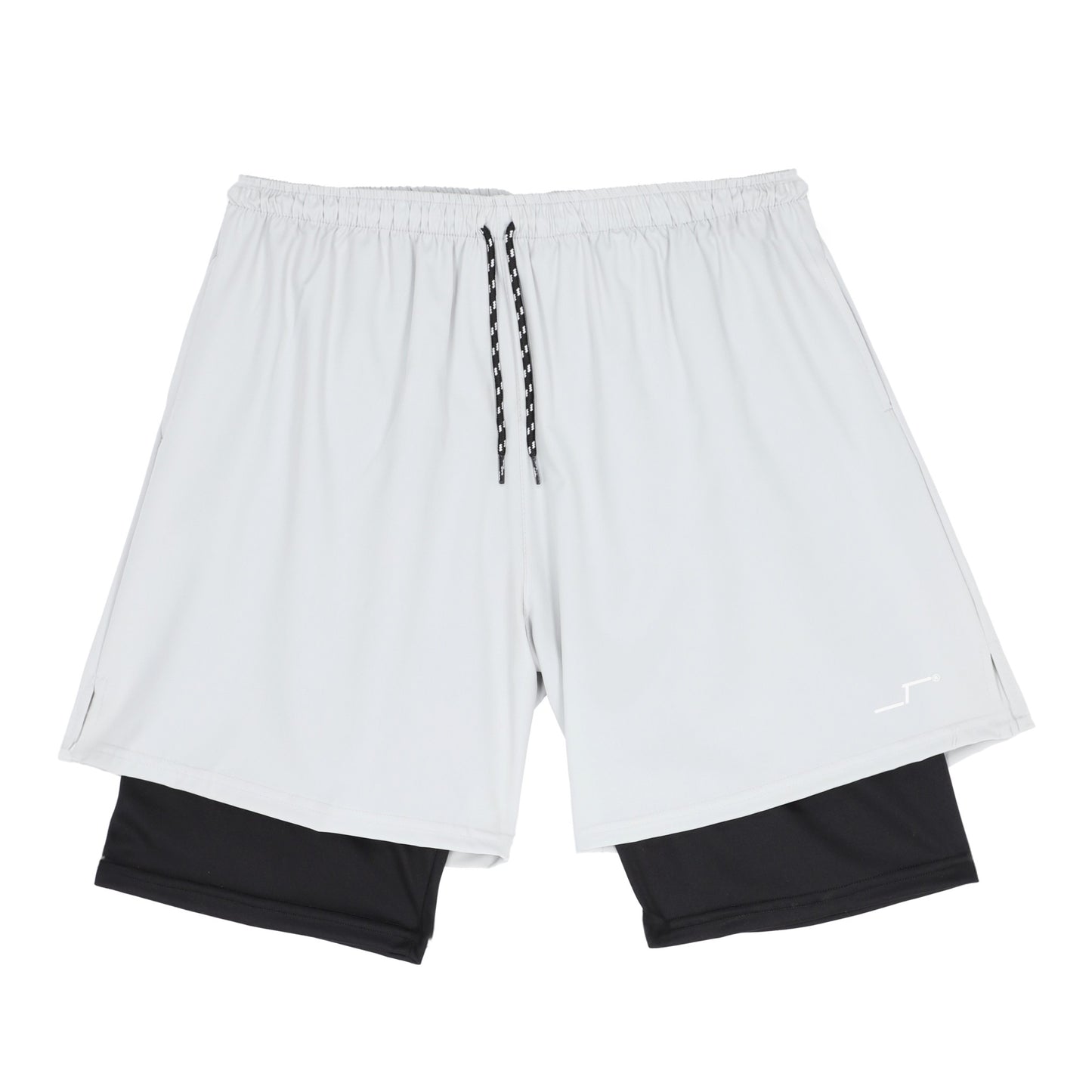 Short Deportivo Gris Hombre | Licra Interna