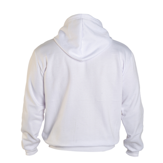 Sudadera Blanca para Hombre con Gorro | Estilo y Confort
