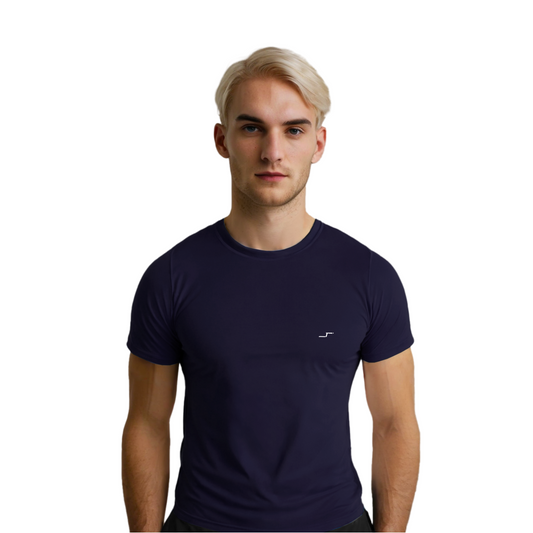 Playera RoundNeck Marino | Tecnología Dry Fit