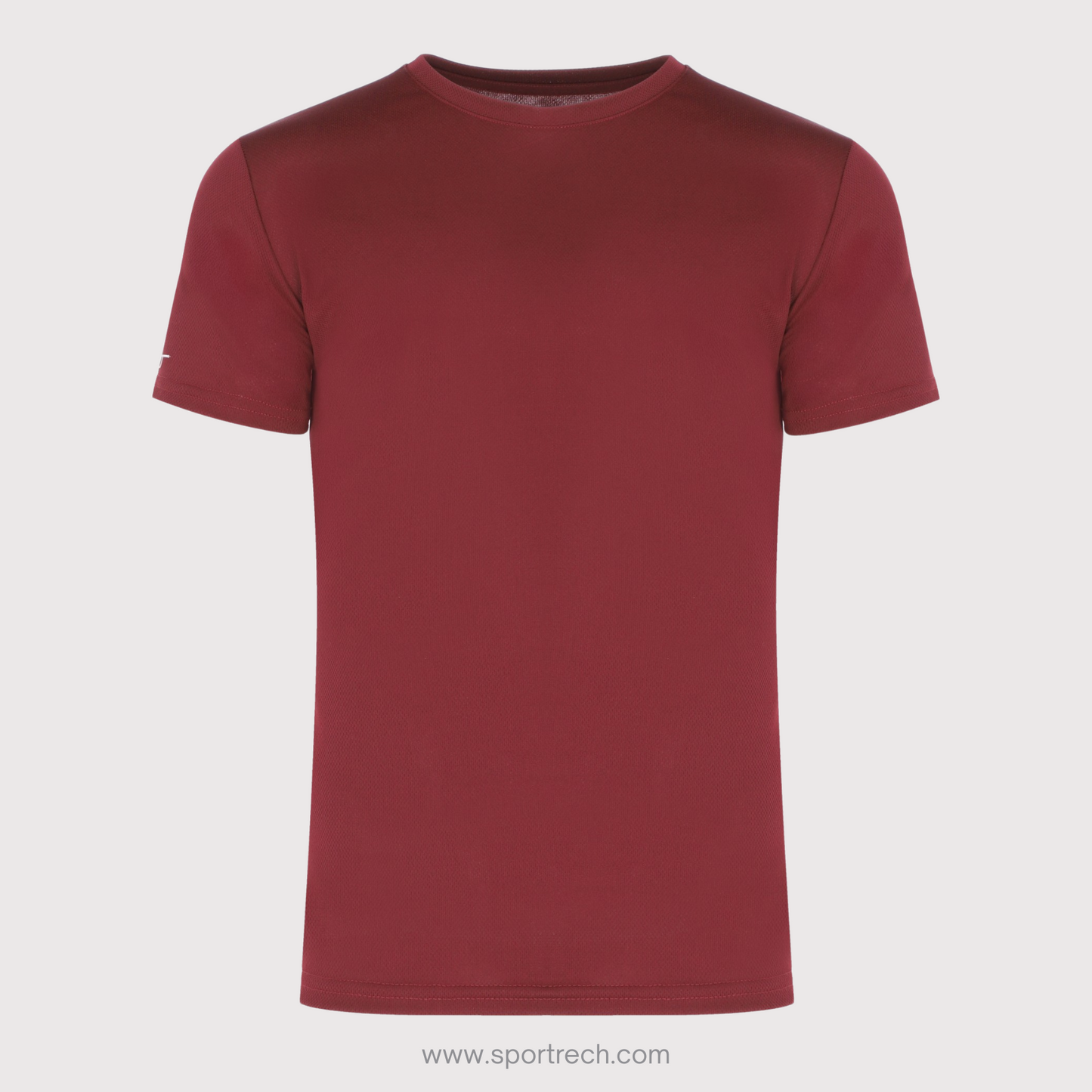 Playera Trek Tinto Hombre | Tela Microperforada y Secado Rápido