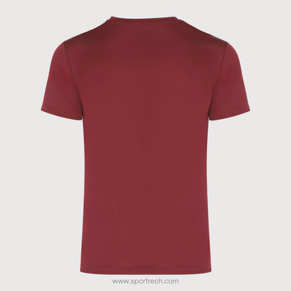 Playera Trek Tinto Hombre | Tela Microperforada y Secado Rápido