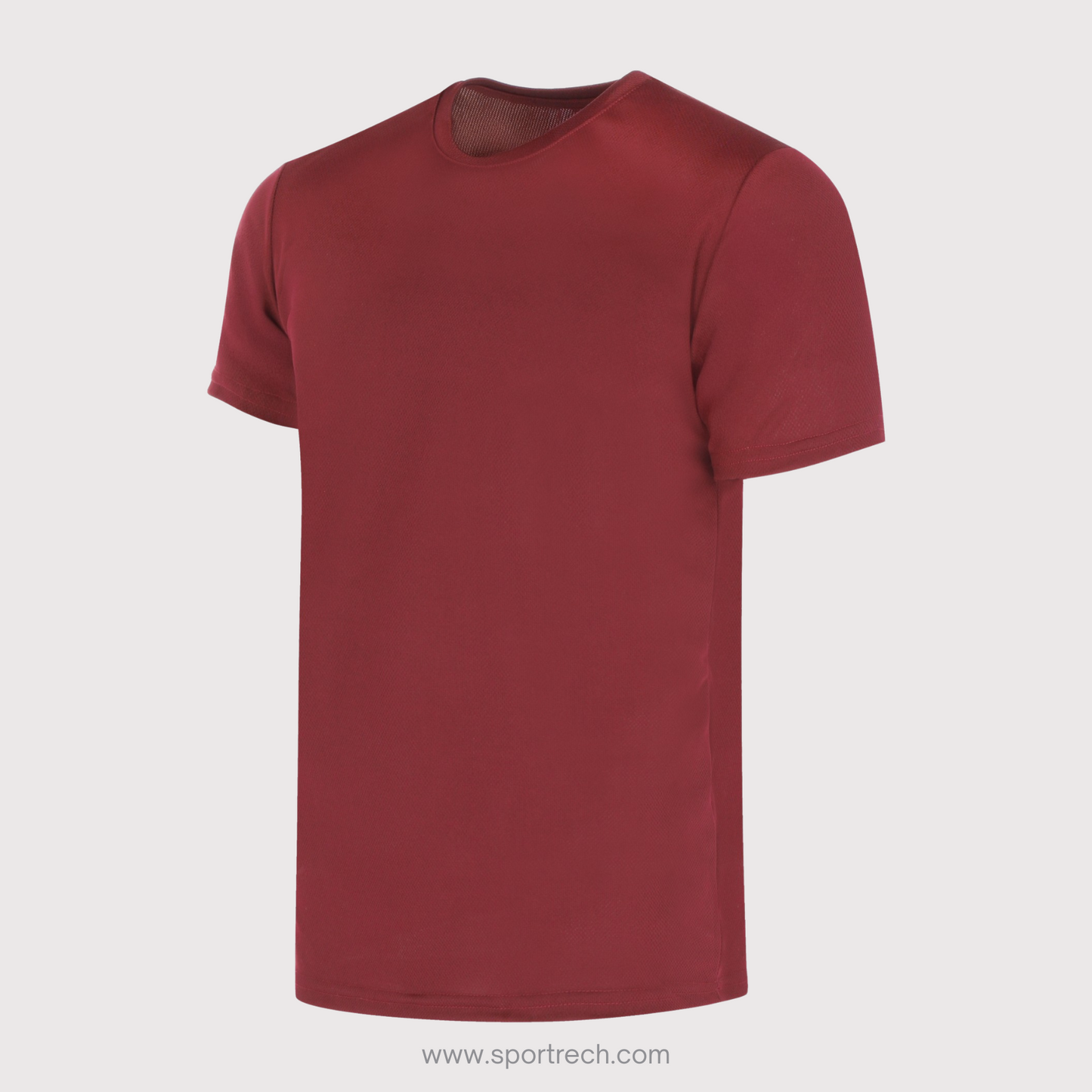 Playera Trek Tinto Hombre | Tela Microperforada y Secado Rápido