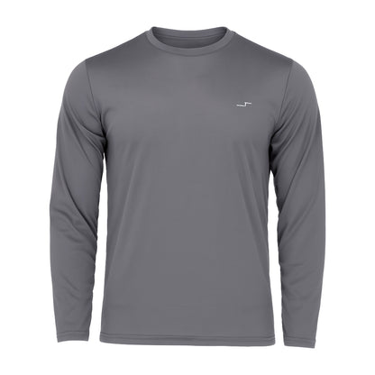 4 Playeras Deportivas Hombre Manga Larga Licra Secado Rápido