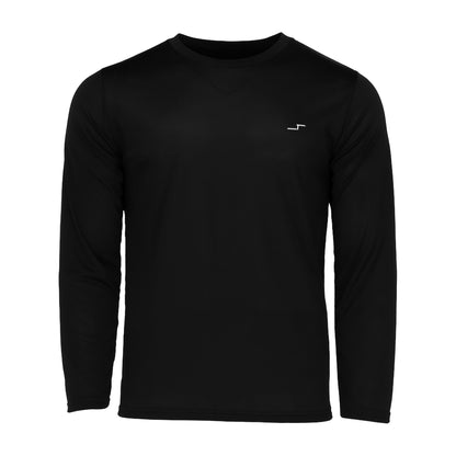 4 Playeras Deportivas Hombre Manga Larga Licra Secado Rápido