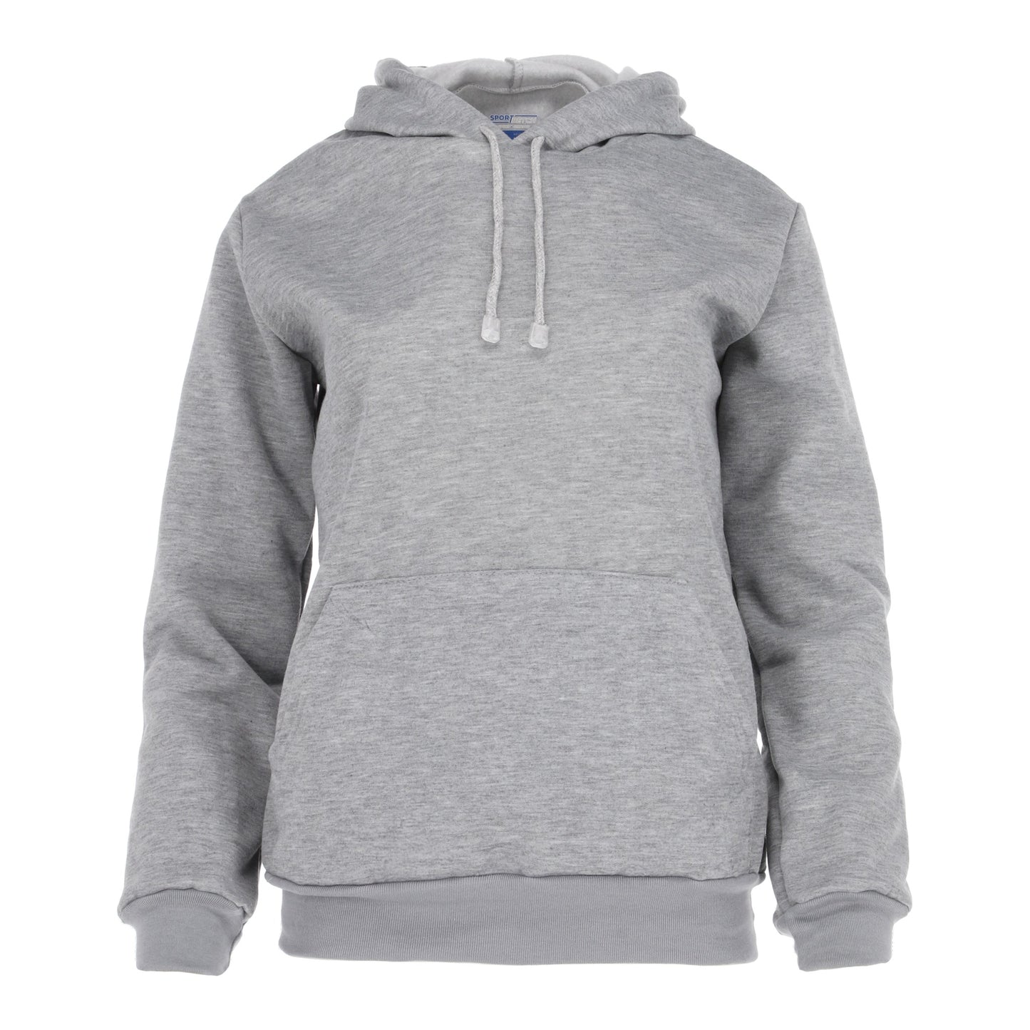 Sudadera Gris de Mujer Felpa Cómoda Entrenamiento