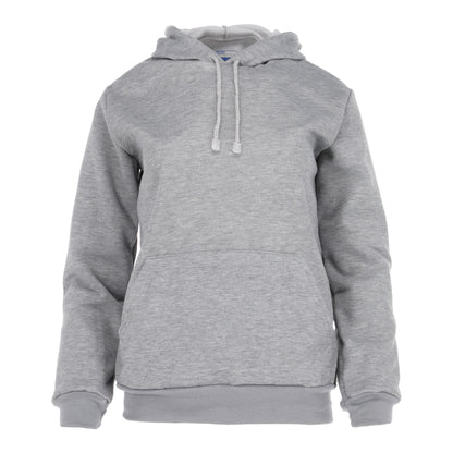 Sudadera Gris de Mujer Felpa Cómoda Entrenamiento