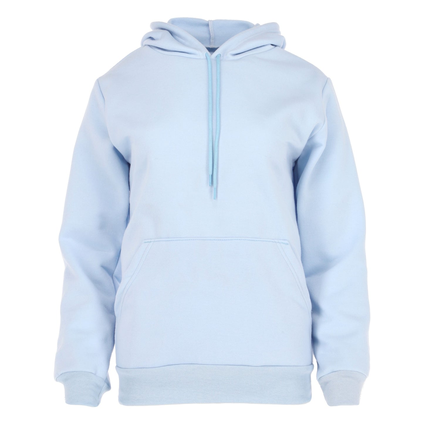 Sudadera Azul de Mujer Felpa Cómoda Entrenamiento