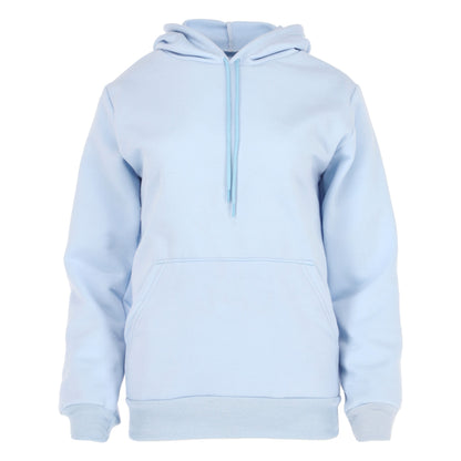 Sudadera Azul de Mujer Felpa Cómoda Entrenamiento
