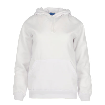 Sudadera Blanca de Mujer Felpa Cómoda Entrenamiento