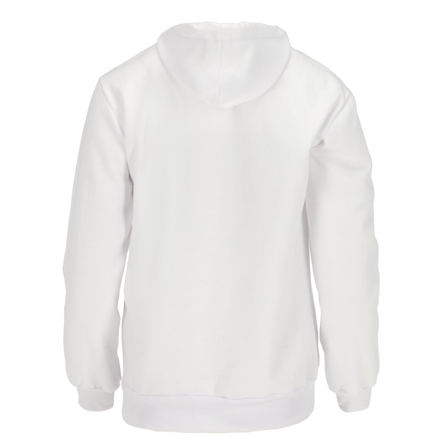 Sudadera Blanca de Mujer Felpa Cómoda Entrenamiento