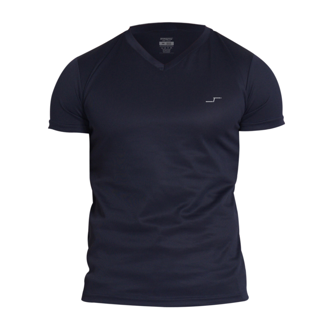 Playera Vneck Marino  |  Comfort knit