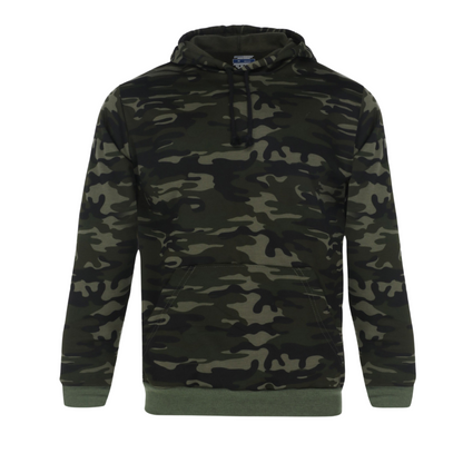 Sudadera Camuflaje para Hombre con Gorro Deportiva y Cómoda