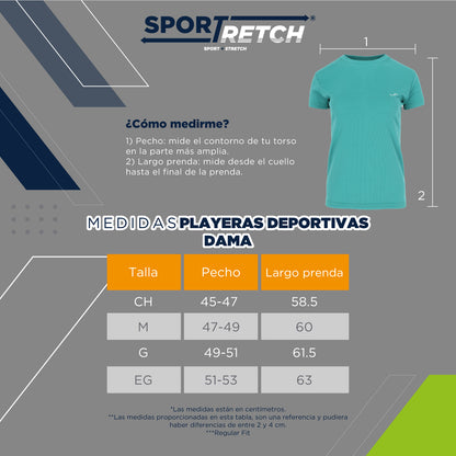 Súper Pack de 5 Playeras Deportivas Mujer | Línea RunaFit