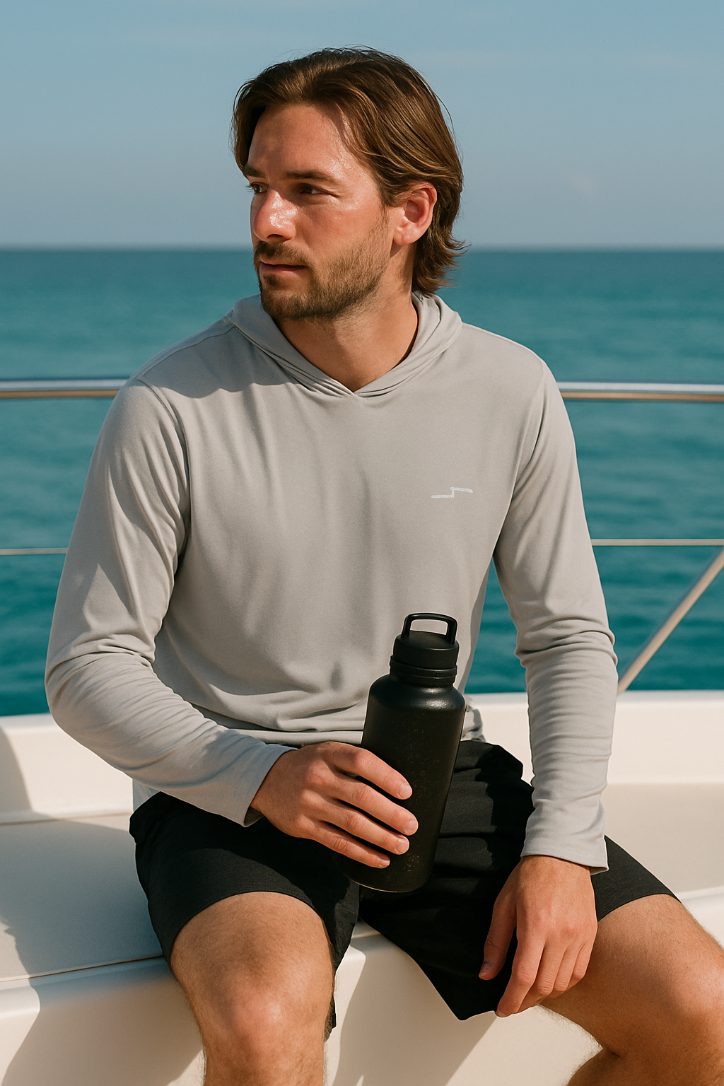 Pack 3 Playeras Manga Larga de Secado Rápido Protección Solar Playa y Pesca