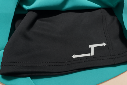 3 Shorts Deportivos Para Mujer 2 En 1 Licra Interior