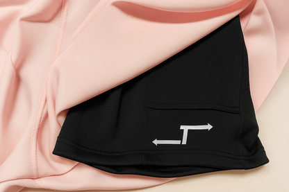 3 Shorts Deportivos Para Mujer 2 En 1 Licra Interior